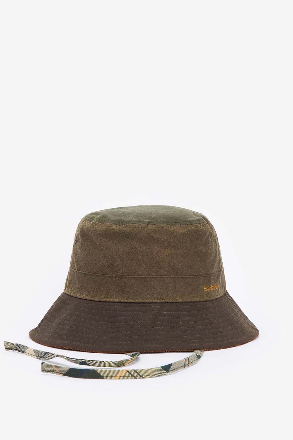 Gorro BARBOUR Brackley Wax verde