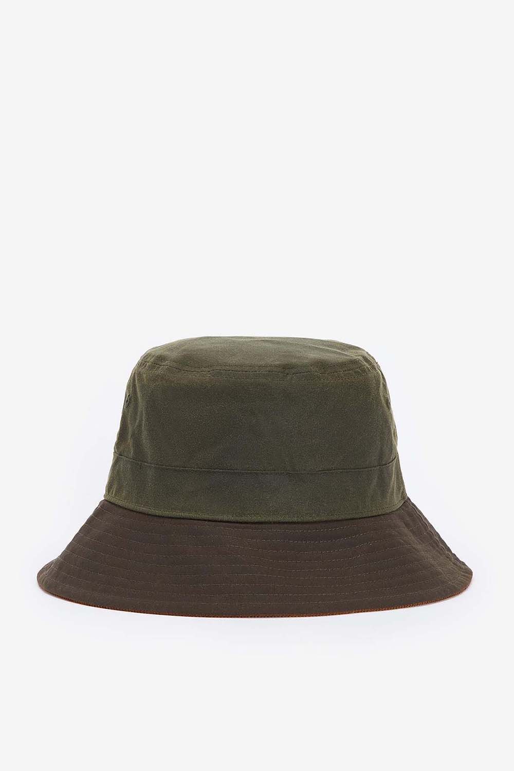Gorro BARBOUR Brackley Wax verde - Imagen 2