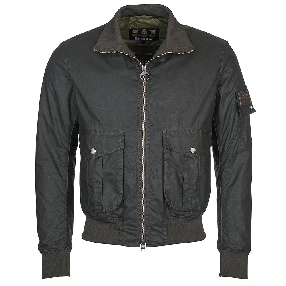 Chaqueta Barbour GS Short Wax - Imagen 8