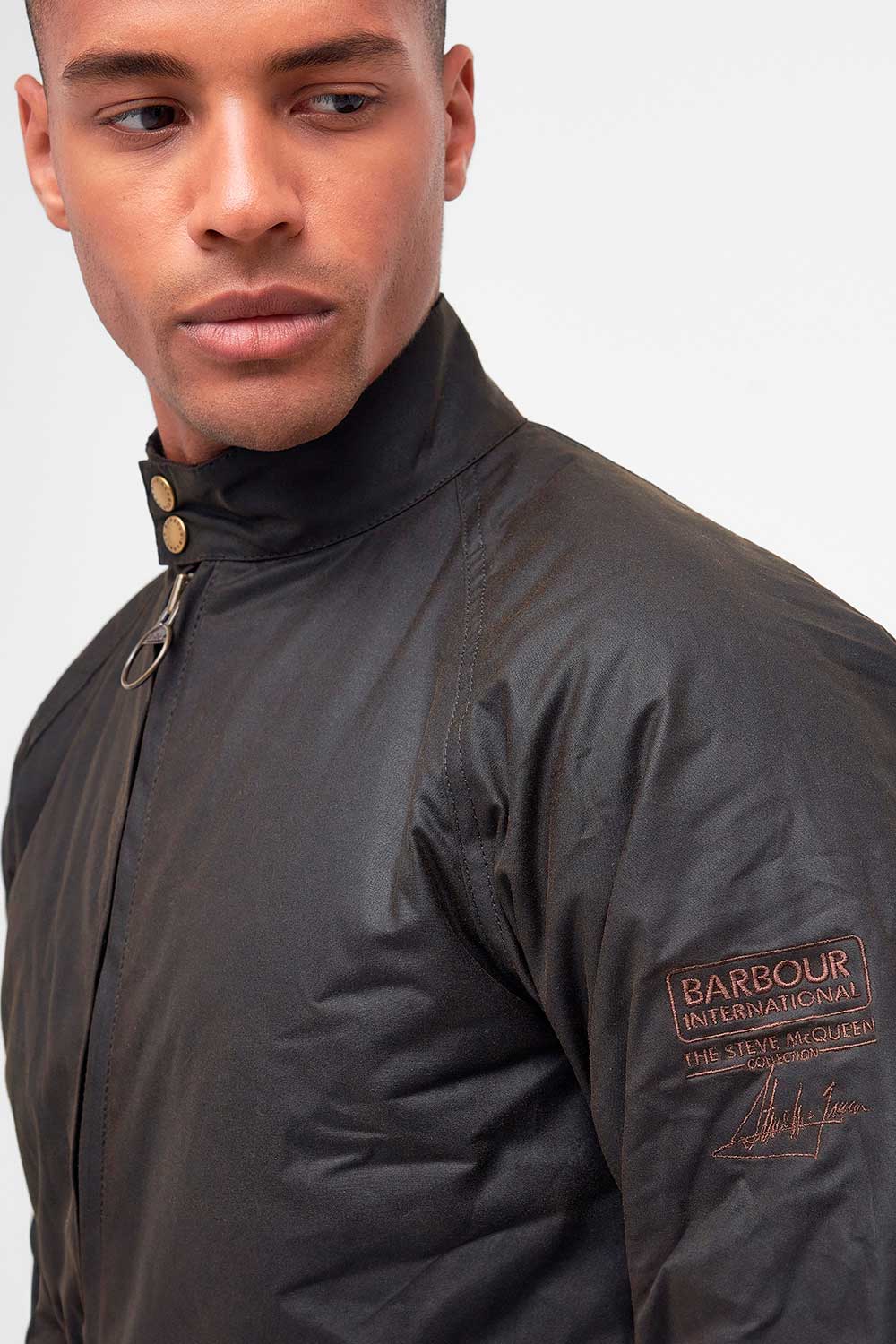Chaqueta Barbour Bomber Merchant SMQ - Imagen 3