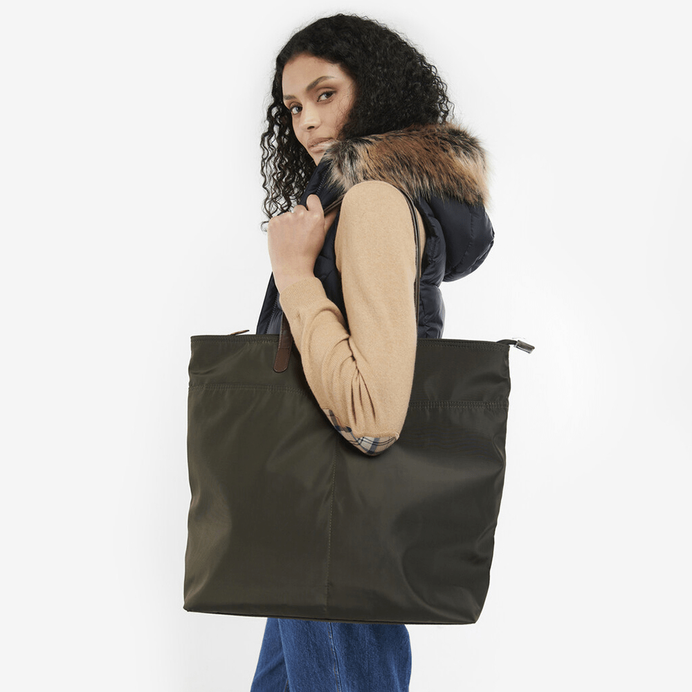 Bolsa BARBOUR Edderton verde - Imagen 2